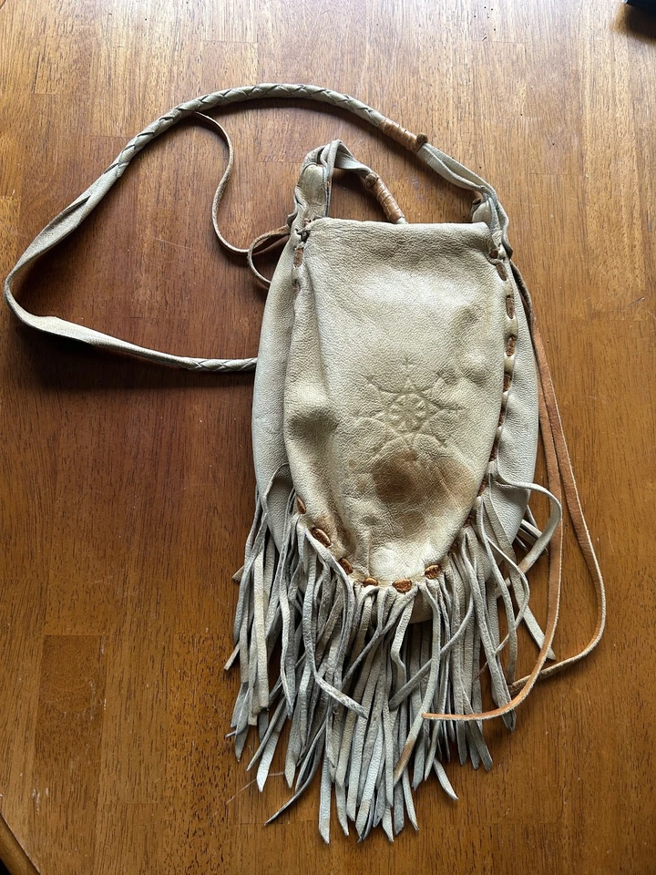 Bolso de mano hippie años 70 Foto 2 de 4