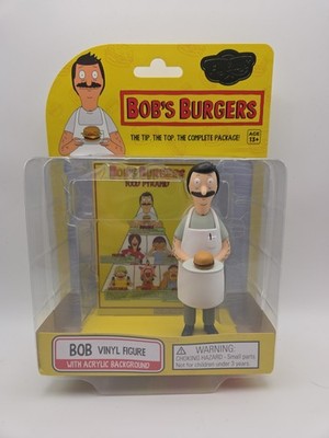 FlyGuys Bob's Burgers Bob Belcher Vinyl Figure CultureFly Brand New NIB Toy