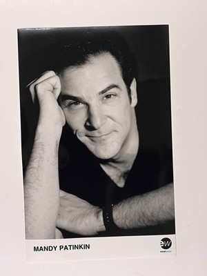 Mandy Patinkin Photo Original Black And White East West Press Promotion 1980s