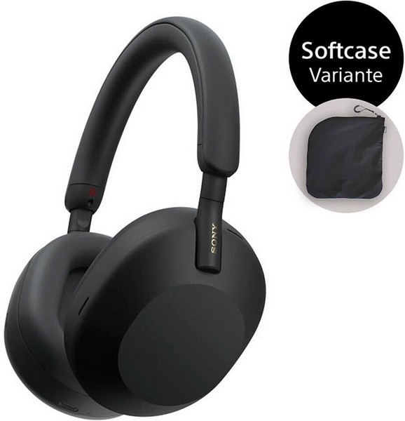 Sony WH-1000XM5 Sa Bluetooth KopfhöRer Noise Cancelling Schwarz Neu & Ovp***-image