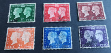 GB GVI SG 479-484 Centenary of the First Adhesive Stamp Fine used