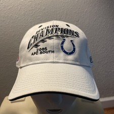 Cappello Indianapolis Colts 2005 AFC South Division Champions - buone condizioni 