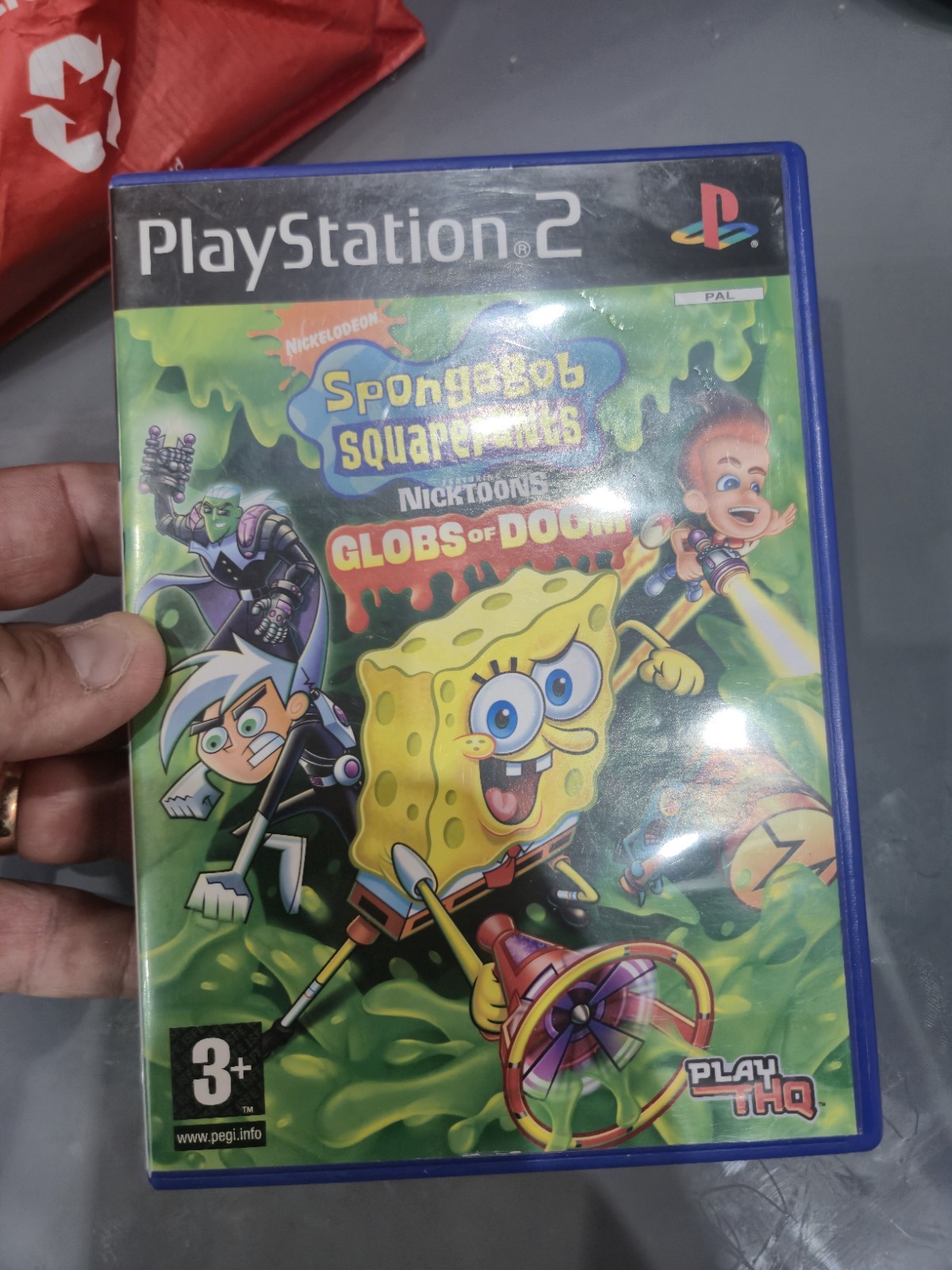 SpongeBob Squarepants Featuring Nicktoons: Globs of Doomrare Complete Pal