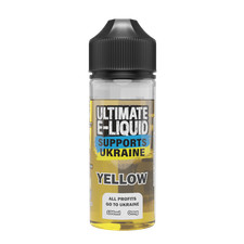Ultimate Support Ukraine Charity 100ml Yellow Vape Juice, Manufacturer 99.90 per litre