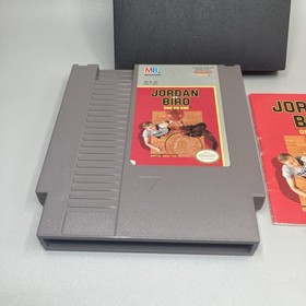 Jordan vs. Bird: One-on-One (Nintendo Entertainment System, 1989) Nes W/ Manual