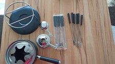 Fondue Set 10-teilig + 6 Extra Gabeln von MetallKunst