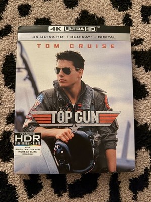 Top Gun (1986) 4K UHD Blu-ray w/ Slipcover