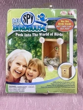 B54 AS SEEN ON TV My Spy Birdhouse Two-Way Watch Birds Nest (Damaged Packing)