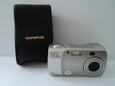 Olympus Digital Camera Camedia C-310 Zoom 3.2MP Silver - not tested