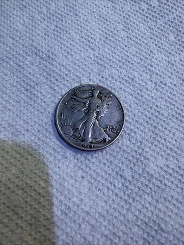 New Listing1943 Walking Liberty Half Dollar 90% Silver