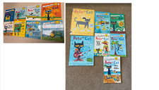 Lot of 7 Pete the Cat Series Books by James Dean Kids 8 Phonics I Can Read