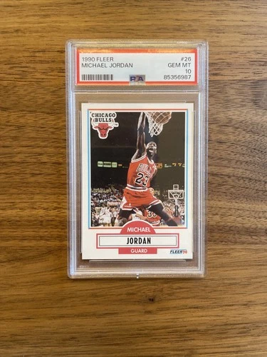1990 Fleer Michael Jordan #26 PSA 10