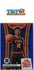 De'Andre Hunter 2019-20 Hoops Premium Stock We Got Next Blue #11 Hawks 102