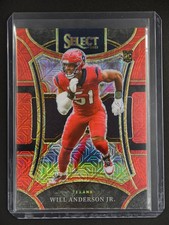 Will Anderson Jr. RC 2023 Panini Select Suite Level Red Prizm 45/49 [3hk