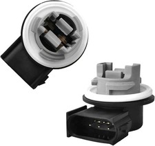 2pcs Turn Signal Light Bulb Socket Front Tail, Light Lamp Blinker Holder Base As