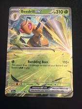 Beedrill ex - 003/086 #3/86 (Holo) (NM) ME04: Chaos Rising CRI Pokemon