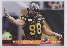 2021 Upper Deck CFL Red /165 Dylan Wynn #150 0kr6