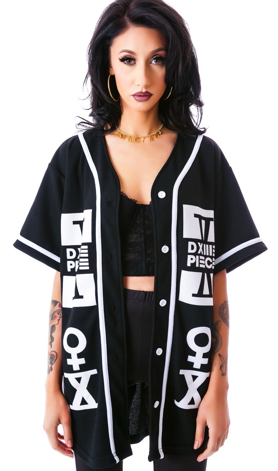 DIMEPIECE BASEBALL BUTTON UP SMALL - image 2