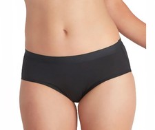 NWT EXOFFICIO GIVE-N-GO 2.0 Sport Hipster Travel Panty Underwear BLACK Med 8-10