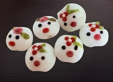 Lampwork Glass Beads 15mm Qty:6