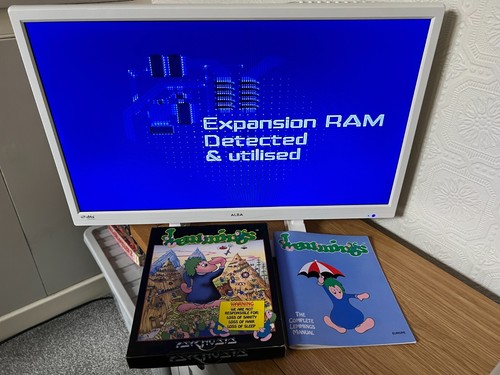 Amiga Psygnosis Lemmings Vintage Game - Boxed Working -👽👾Retro Gift Idea👾👽 - Afbeelding 23 van 24