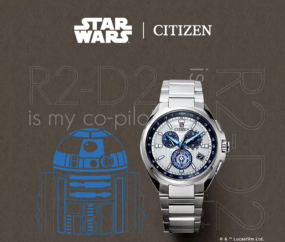 CITIZEN E660-S126991 アテッサ スターウォーズ R2-D2 CITIZEN ATTESA Disney Collection 
