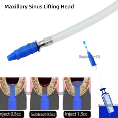 Implant Hydraulic Membrane Lifter Set Tube OSSTEM Hiossen CAS Crestal Sinus Lift