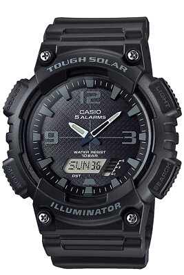 CASIO Collection AQ-S810W-1A2JH Men's Watch Analog&Digital Resin Band All Black