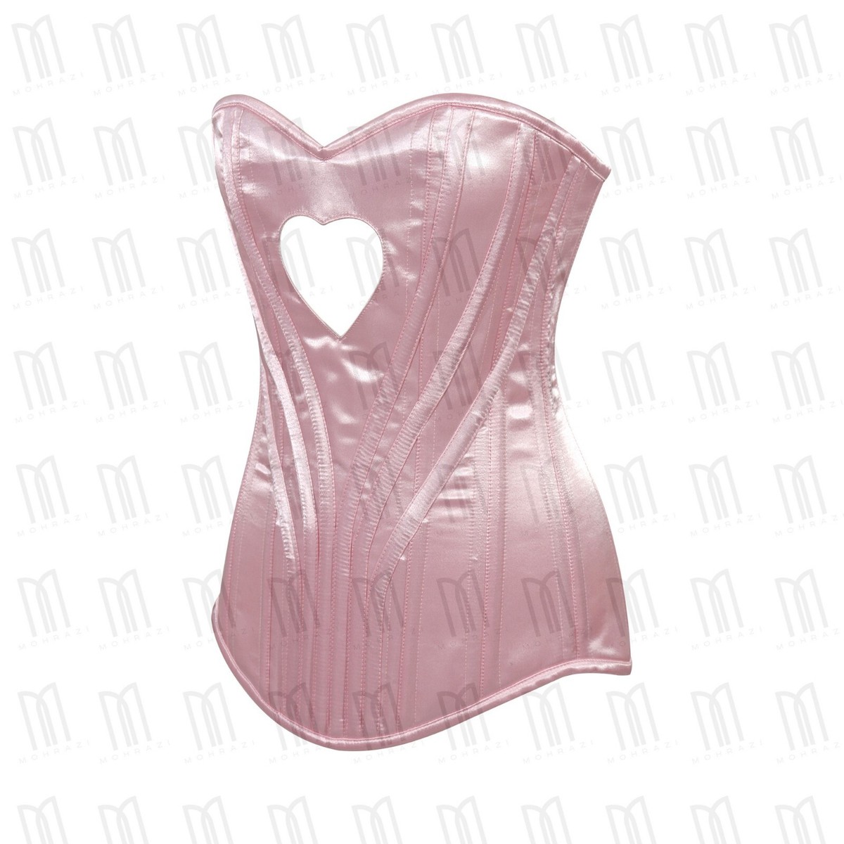 Valentines dateHeart cutout Overbust Corset top lingerie and