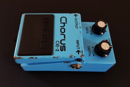 Boss CE-2 CE2 Chorus Vintage Analogue Guitar FX Pedal MIJ 1982 - FREE POST - Picture 8 of 15