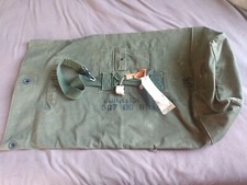 US Lg Military Canvas Duffle Bag Heavy Duty Top Load Handle Pocket Strap Cargo