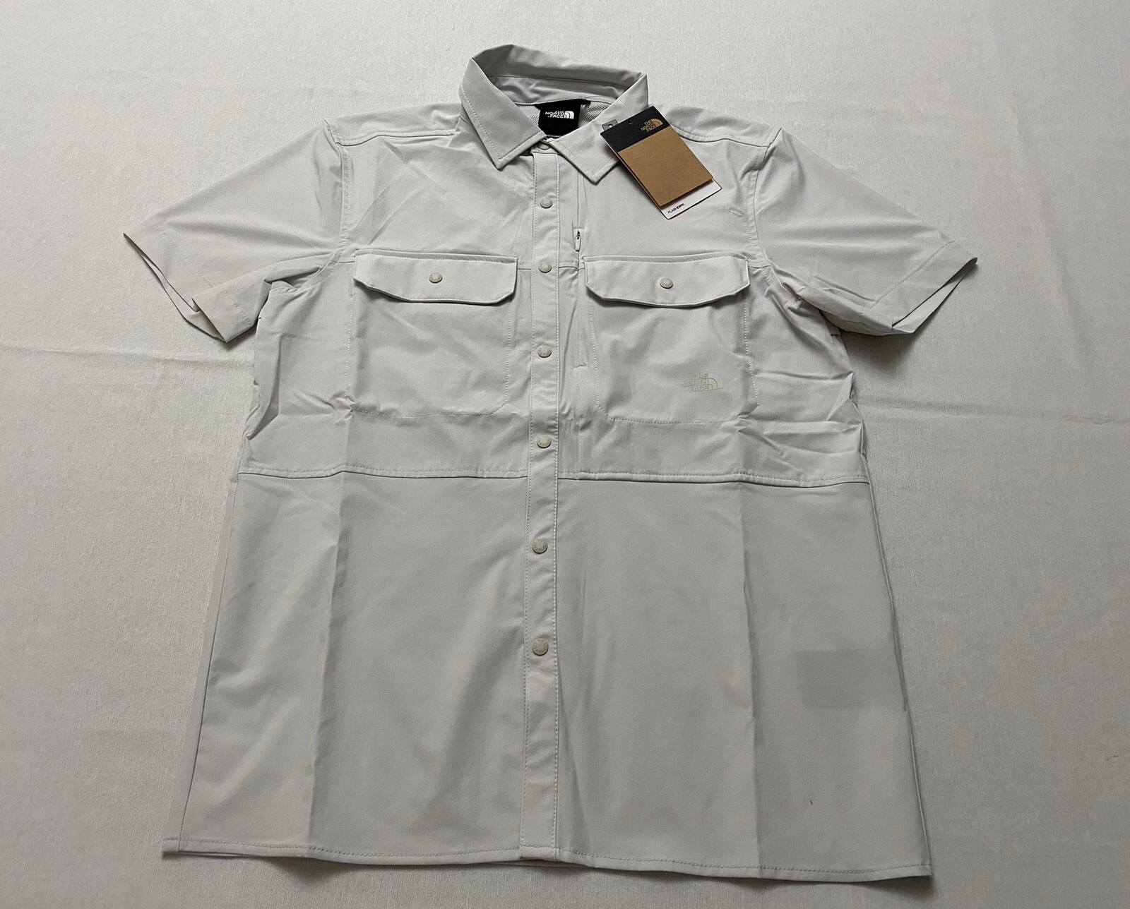 The North Face Mens Sniktau Fishing Hiking Snap Shirt Short Sleeve NWT Sz S $79
Opens in a new windo