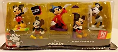 Disney Mickey Mouse 90th Anniversary Collectible Figure Set
