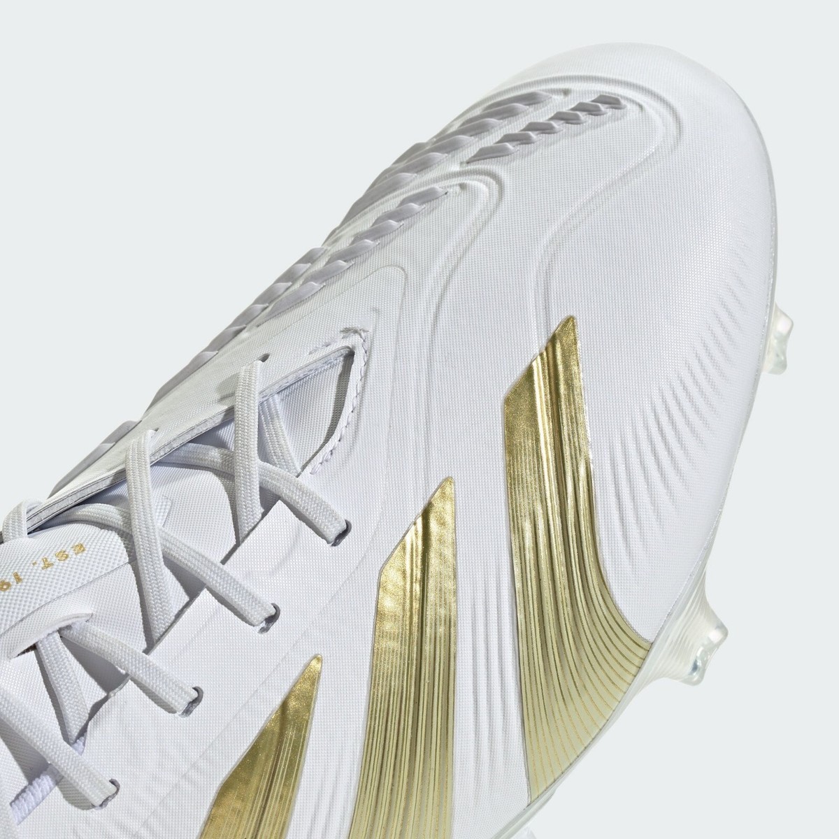 adidas Predator Elite FG Gold Metallic Footwear White Soccer