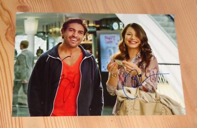 Sexy ELYAS M'BAREK & COSMA SHIVA HAGEN Originalautogramme GROSSFOTO!