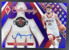 2023-24 Panini Phoenix - Calligraphy Purple Alperen Sengun #CG-ASG /49 (AU) (SP)