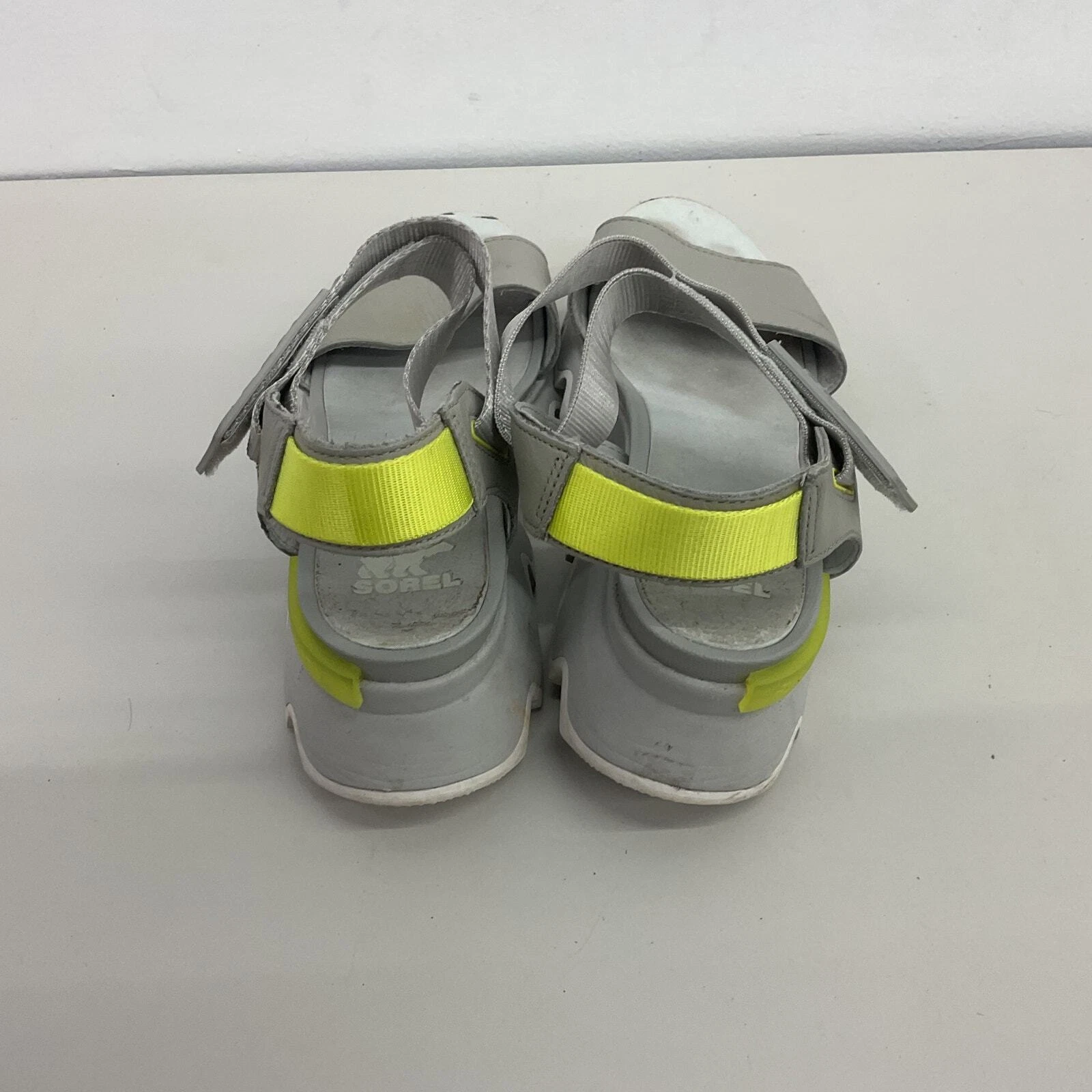 sorel leather slingback preowned shoes