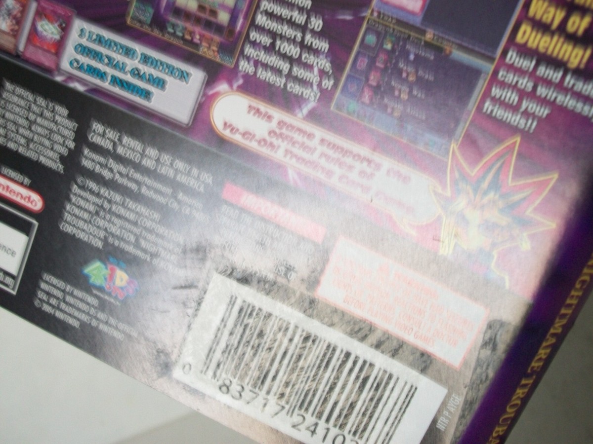 Yu-Gi-Oh Nightmare Troubadour Nintendo DS Authentic Game Cartridge Case  Yugioh | eBay