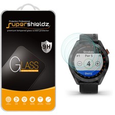 3-Pack Supershieldz Tempered Glass Screen Protector for Garmin Approach S40