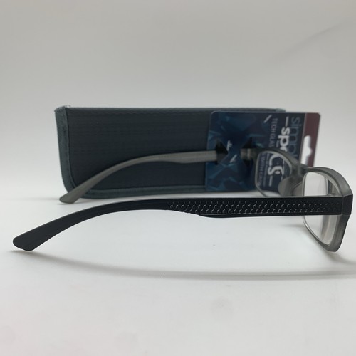 FG85 Foster Grant SIMPLY SPECS TECH Tyler BLK + 3.25 Reading Glasses READERS - 第 2/7 張圖片