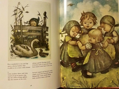 THE HUMMEL Berta Hummel delightful Drawings with Light Verse 1984 HC hard book - Picture 7 of 11
