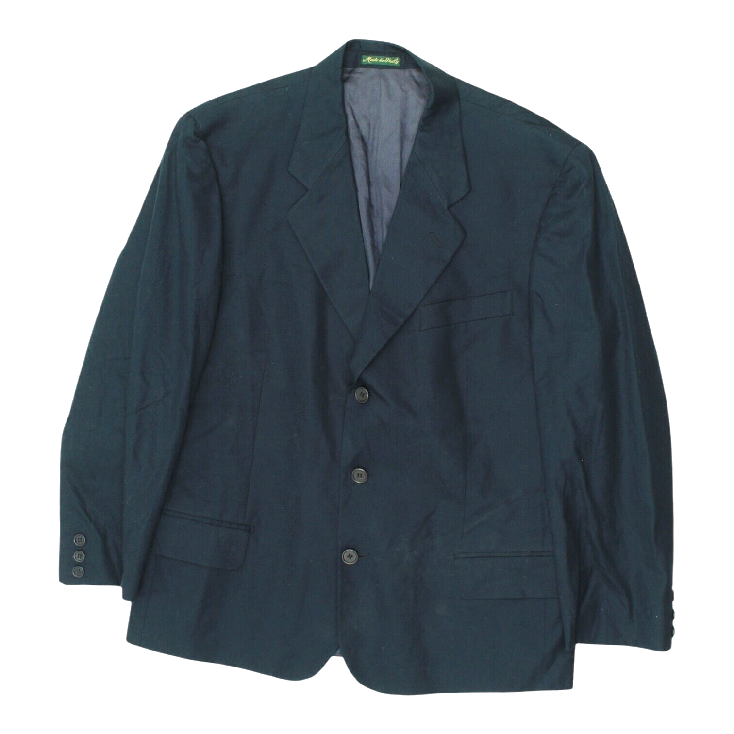 Giacca Blazer Yves Saint Laurent Tuta Vintage Uomo Navy Formale 3 Bottoni Pezzo