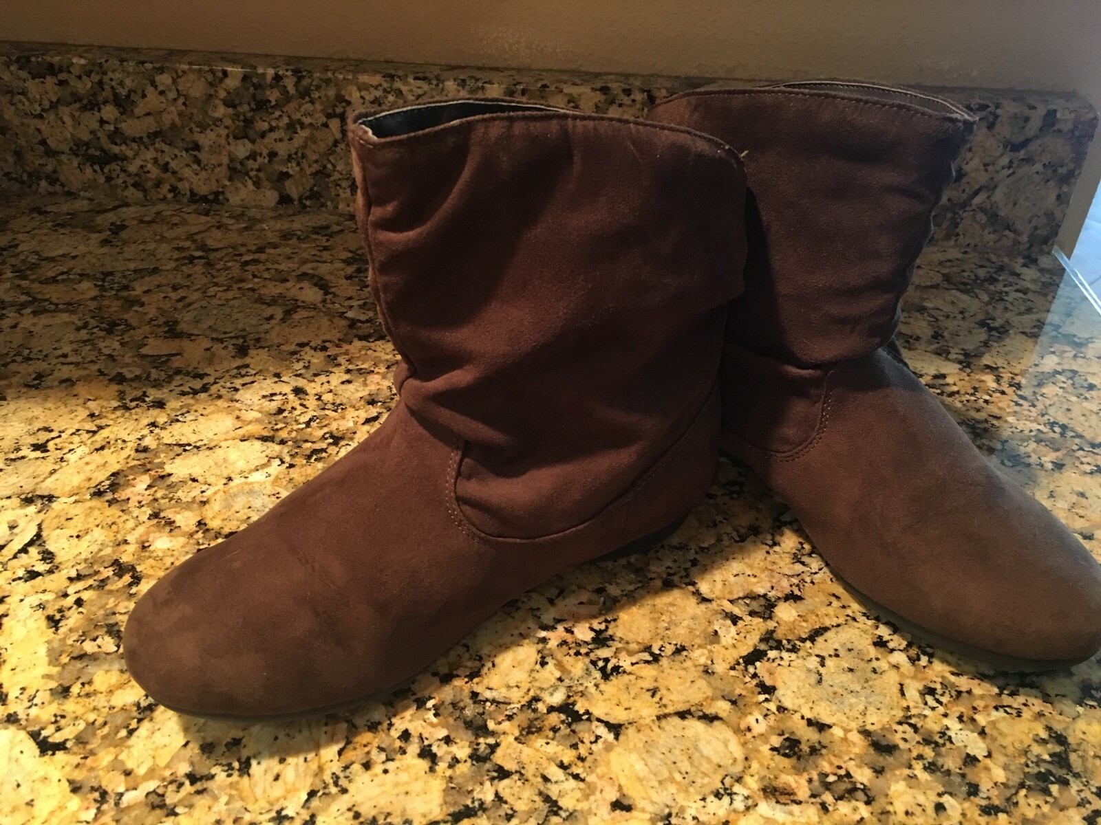mens suede slouch boots