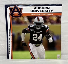 Turner Licensing,  Auburn Tigers 2024 Wall Calendar War Eagle