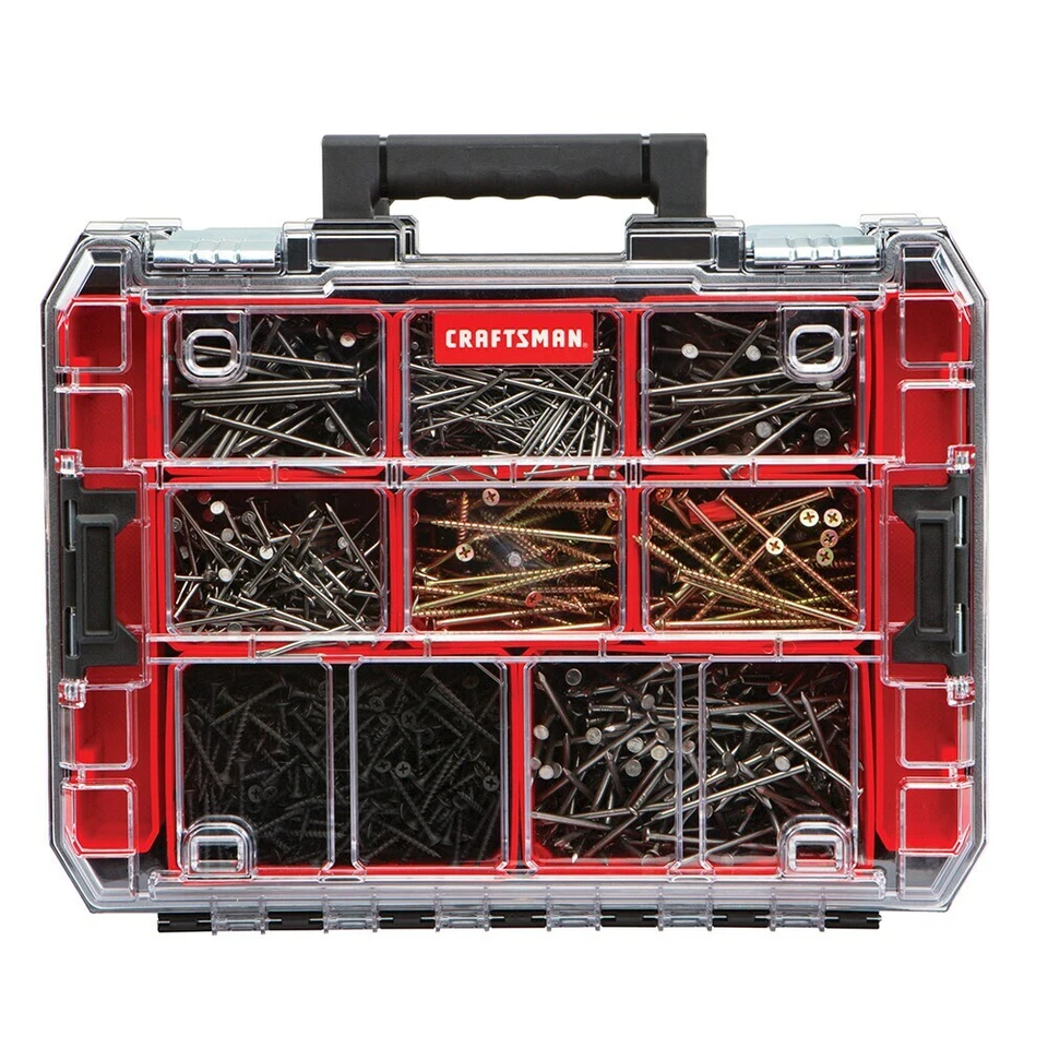 CRAFTSMAN VERSASTACK System 10-Compartment Plastic Small Parts Organizer - Image 2 of 3