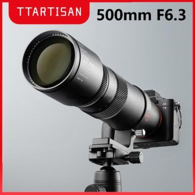 TTartisan 500mm F6.3 Telephoto Lens Full Frame MF for Sony E Nikon Z Canon RF L