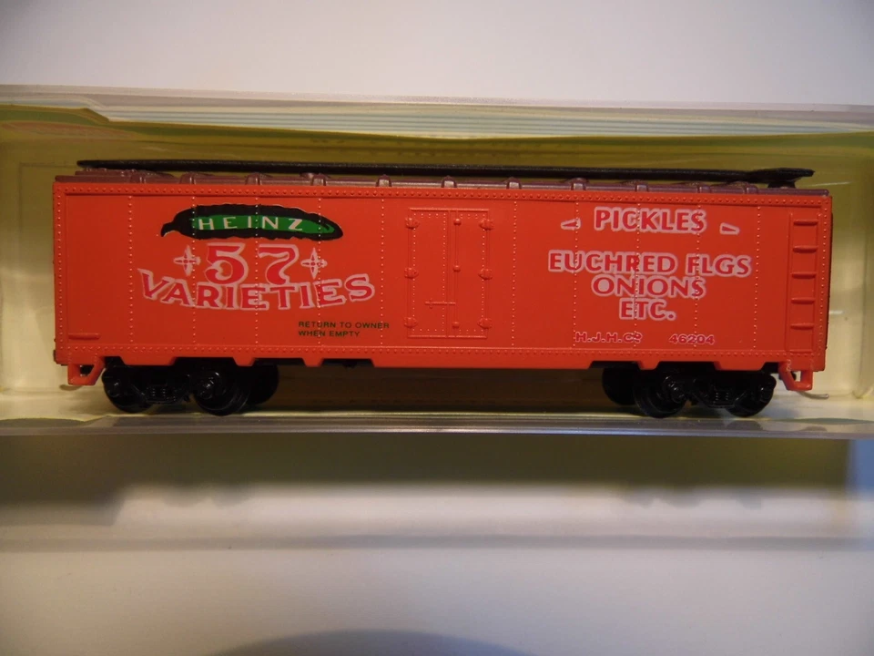 N - Model Power 3721 (Collectors) - 40' Reefer, Heinz 57 (pickles)  LN w/M-M cpl - Image 3 of 3