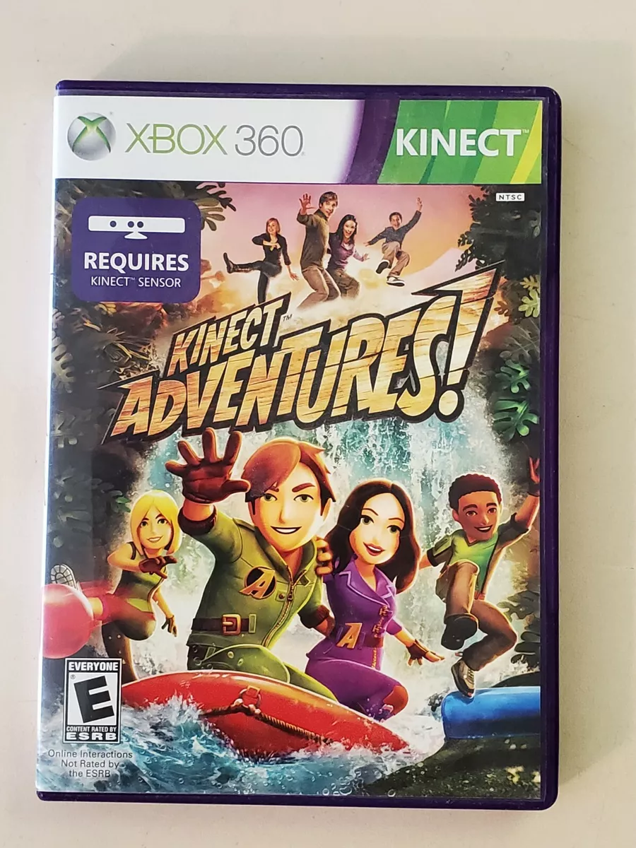 Microsoft Kinect XBOX 360 Games Kinect Adventures & Just Dance 3) Free  Shipping