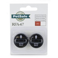 PetSafe RFA-67 6V Lithium Battery for Dog Collar - 2 Pack