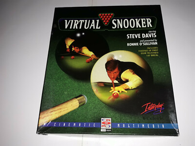 Virtual Snooker- Interplay - PC Game Big Box f0001